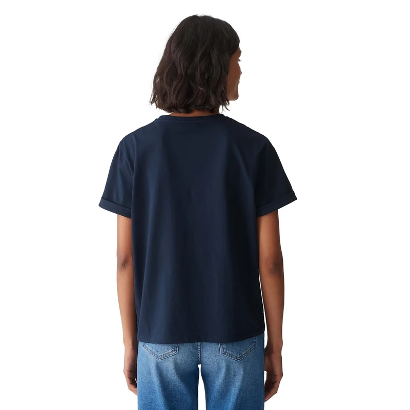 Dames T-shirt Serox Opus KOBALT