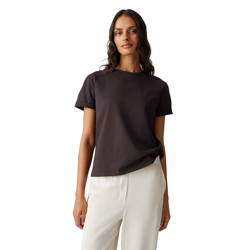 Dames T-shirt Serz Opus MIDDEN BRUIN