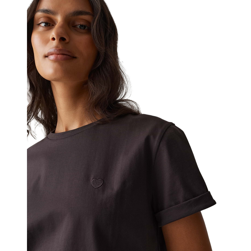 Dames T-shirt Serz Opus MIDDEN BRUIN