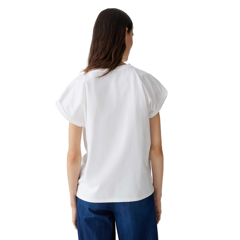 Dames T-shirt Sparis Opus Wit