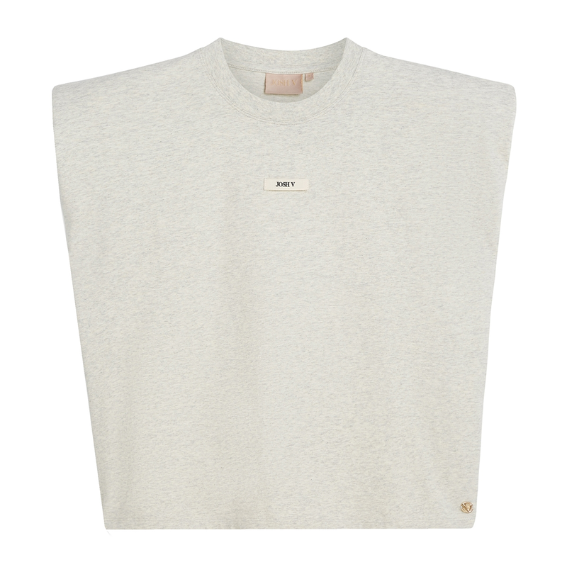 Dames T-shirt SUE JOSH V NATUREL
