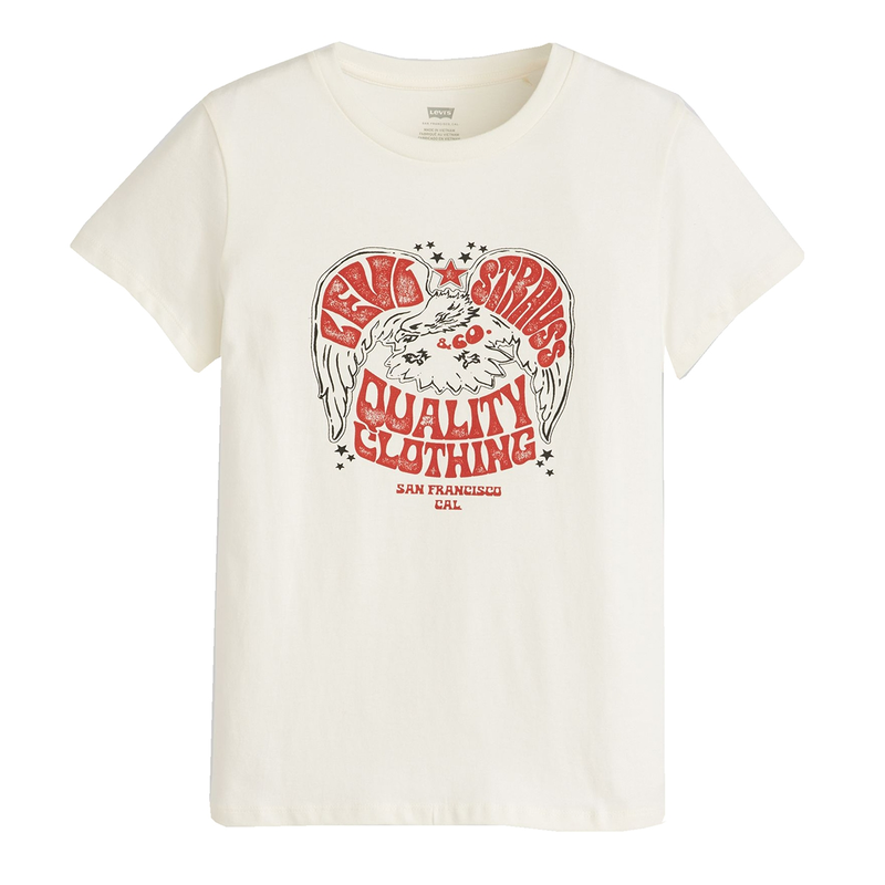 Dames T-shirt THE PERFECT TEE Levi's Wit