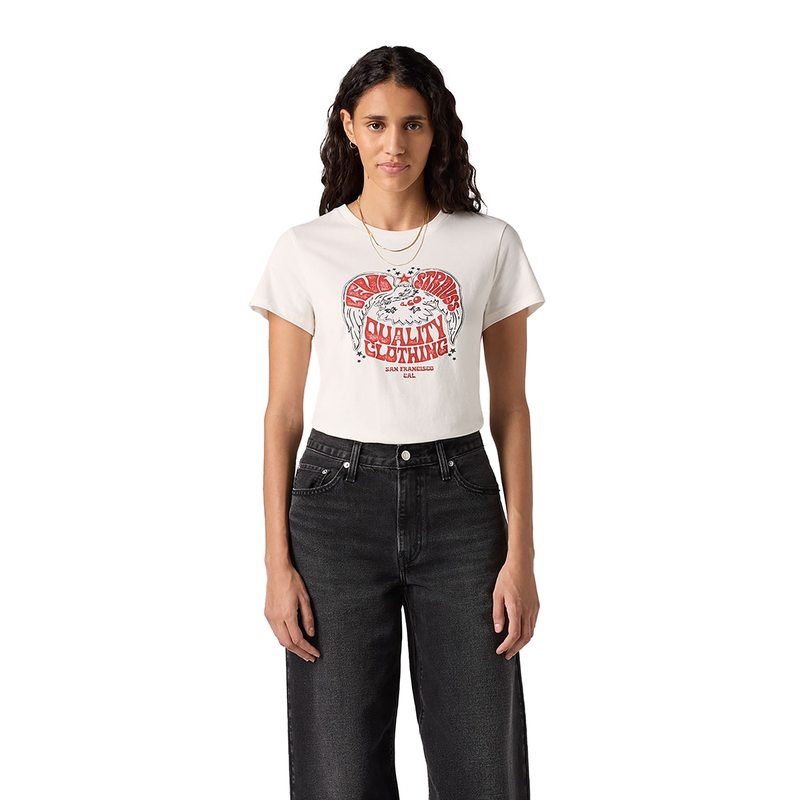 Dames T-shirt THE PERFECT TEE Levi's Wit