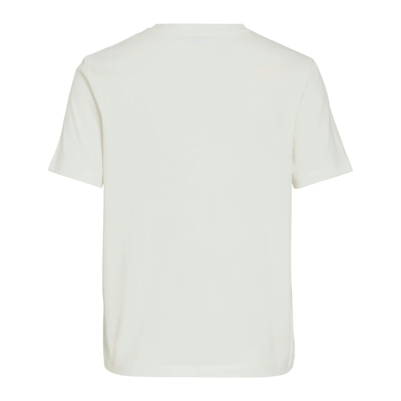 Dames T-shirt VISYBIL Vila Wit