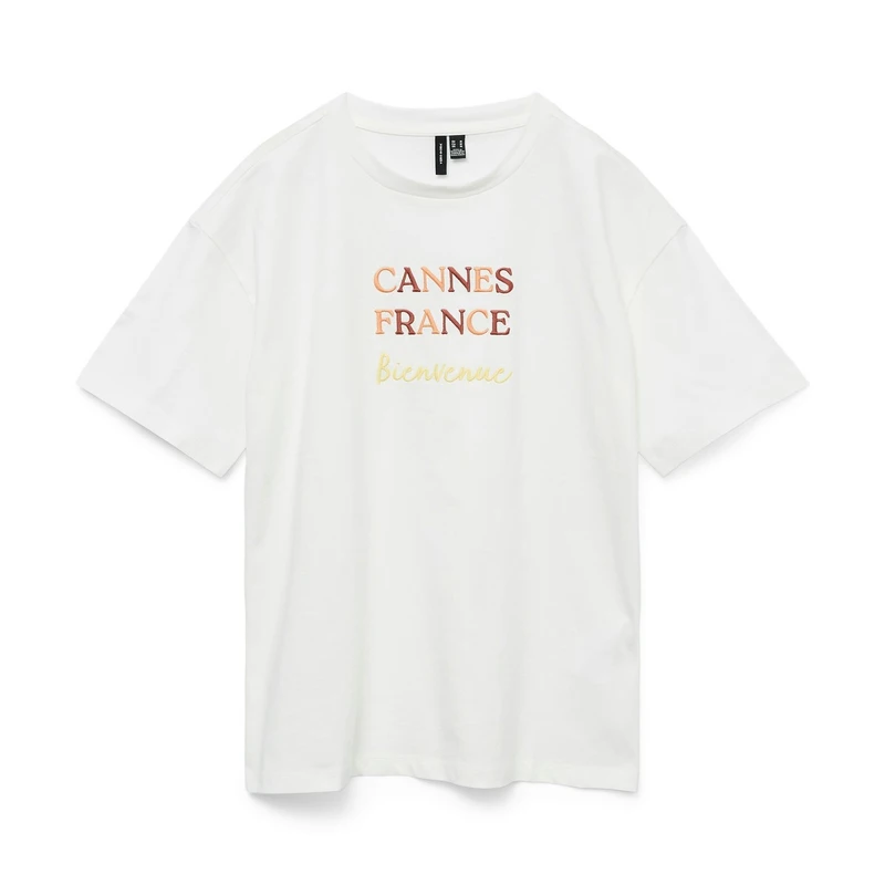 Dames T-shirt VMSARA Vero Moda BLEU