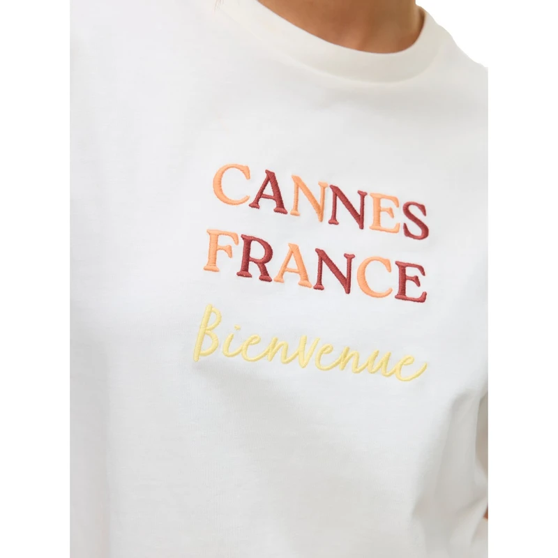 Dames T-shirt VMSARA Vero Moda BLEU