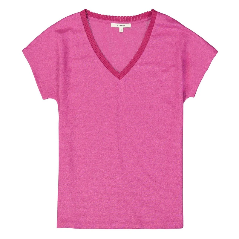 Dames T-shirt Z0016 Garcia MAUVE