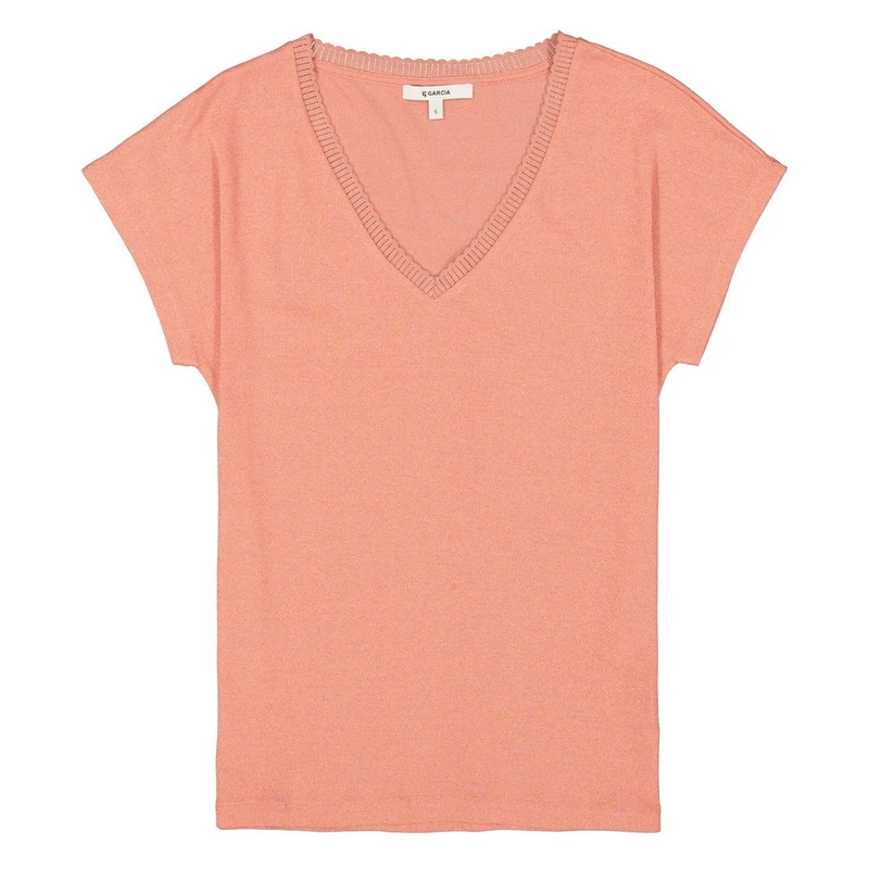 Dames T-shirt Z0016 Garcia PEACH