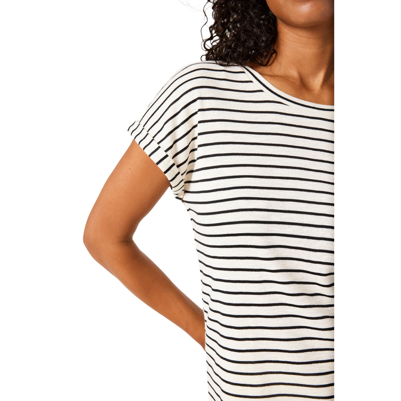 Dames T-shirt Z0021 Garcia ZWART