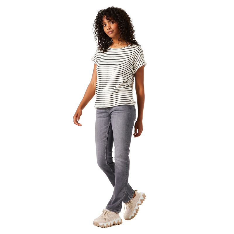 Dames T-shirt Z0021 Garcia ZWART