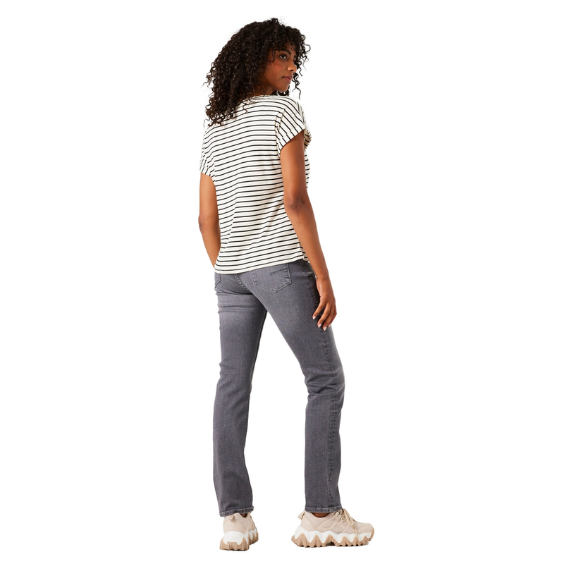 Dames T-shirt Z0021 Garcia ZWART