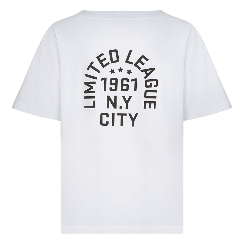 dames t-shirt Penn&ink Wit