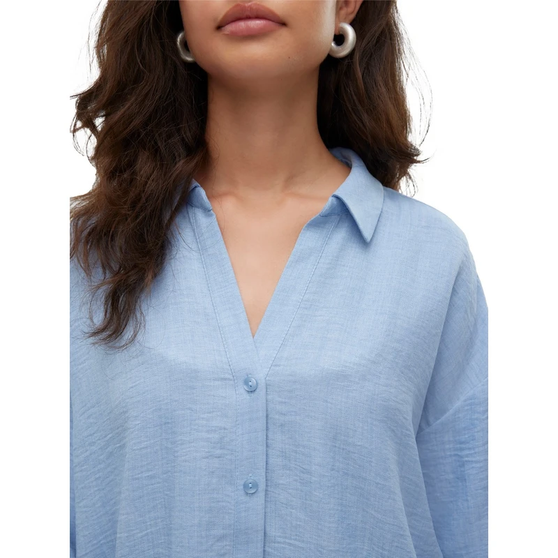 Dames Top 10316389 Vero Moda BLEU