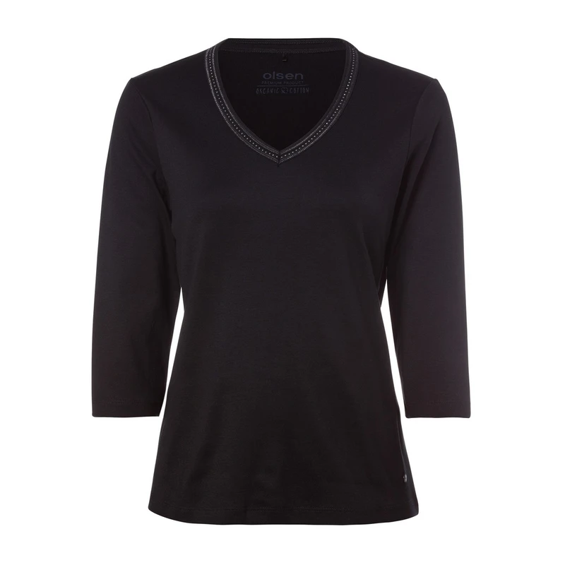 Dames Top 11100239 Olsen ZWART