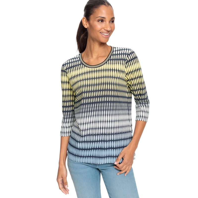 Dames Top 11105019 Olsen INDIGO BLUE