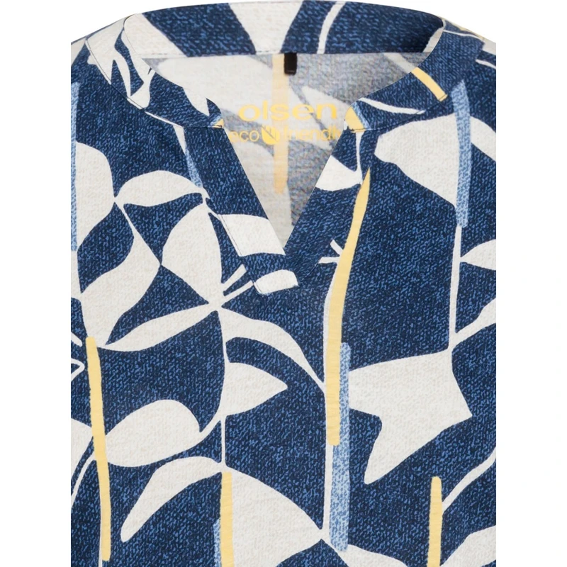 Dames Top 11105021 Olsen INDIGO BLUE