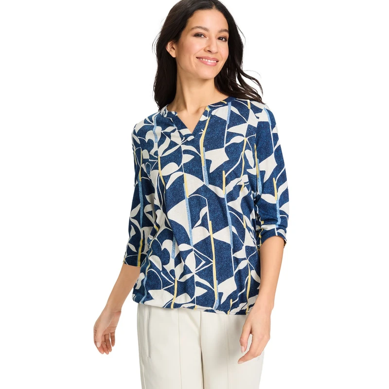 Dames Top 11105021 Olsen INDIGO BLUE