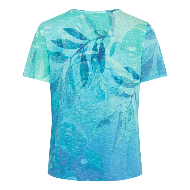 Dames Top 11105045 Olsen AQUA