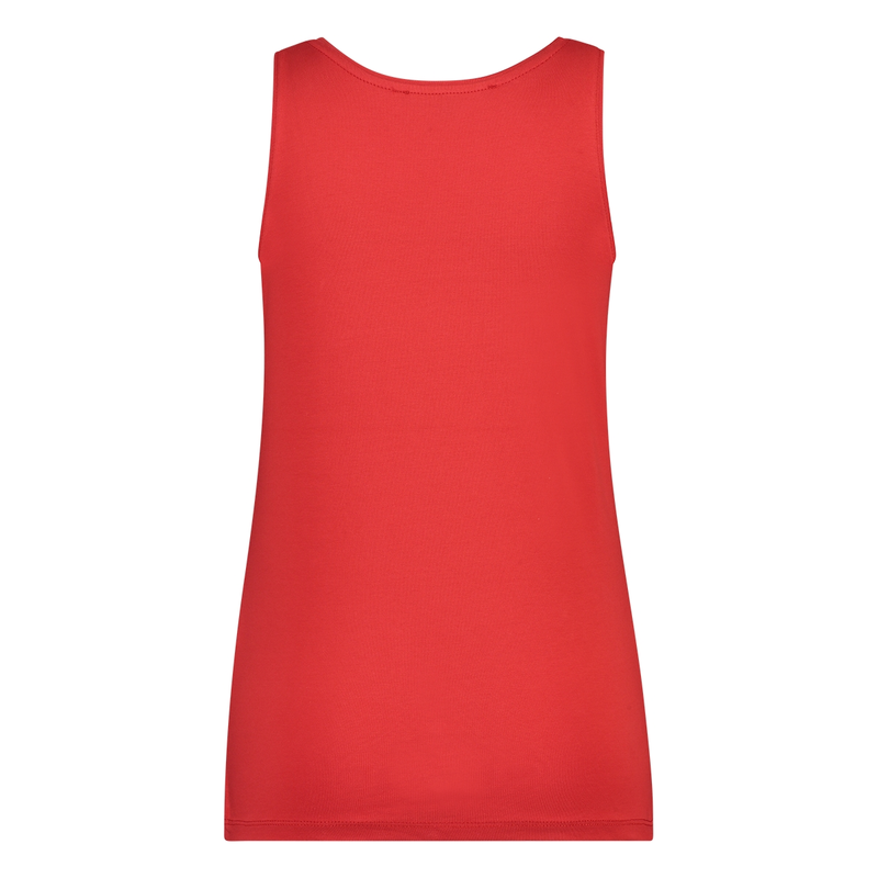 Dames Top 19124 basis topje Sanne ROOD