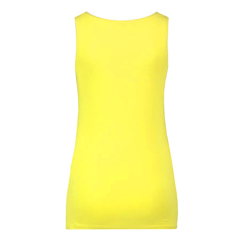 Dames Top 19124 basis topje Sanne GEEL