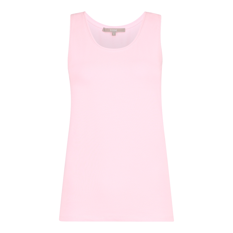 Dames Top 19124 basis topje Sanne ROZE
