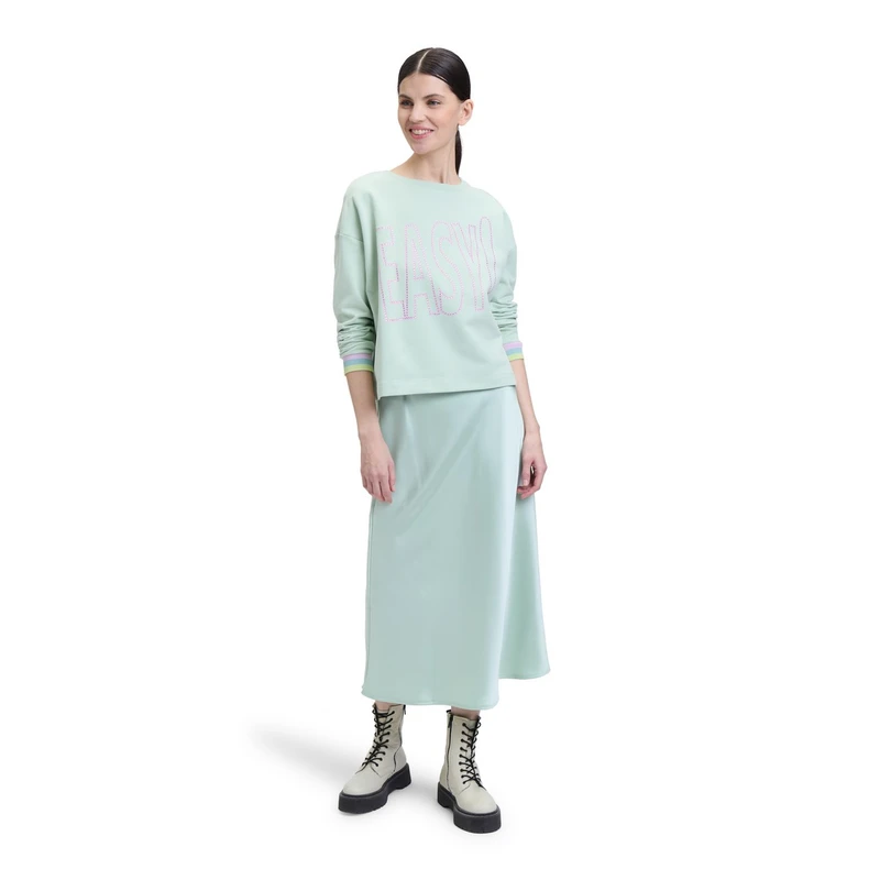 Dames Top 20027517 Cartoon GROEN DESSIN