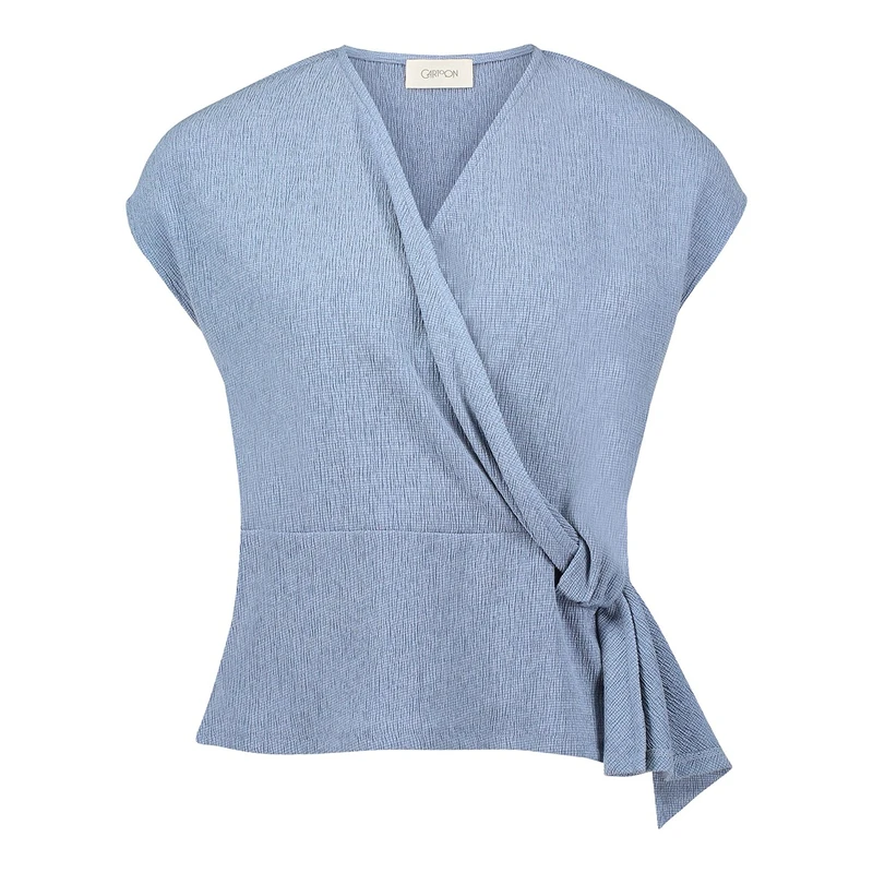 Dames Top 20077250 Cartoon MIDDEN BLAUW