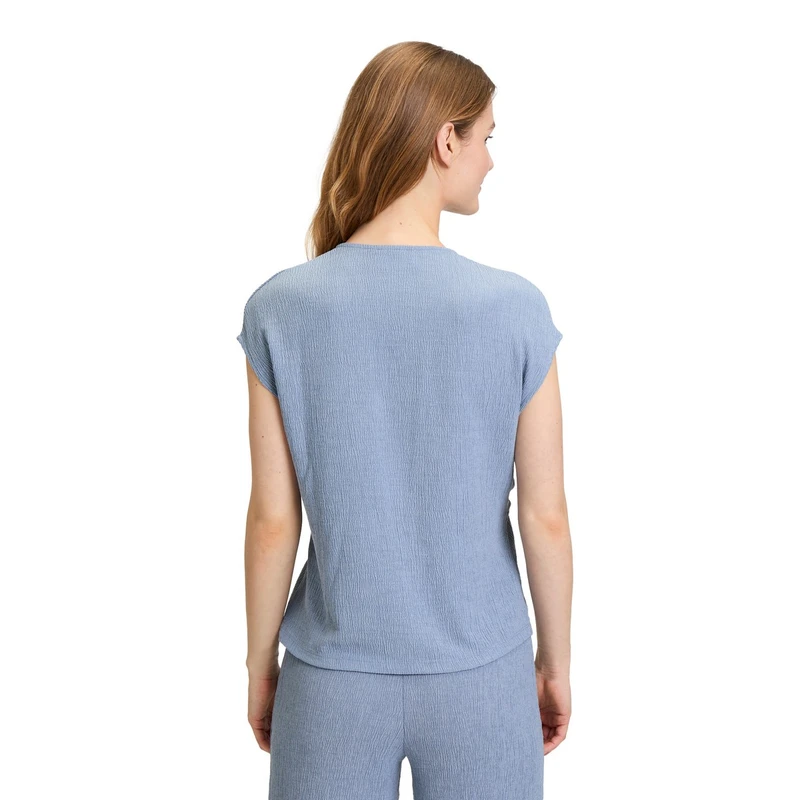 Dames Top 20077250 Cartoon MIDDEN BLAUW