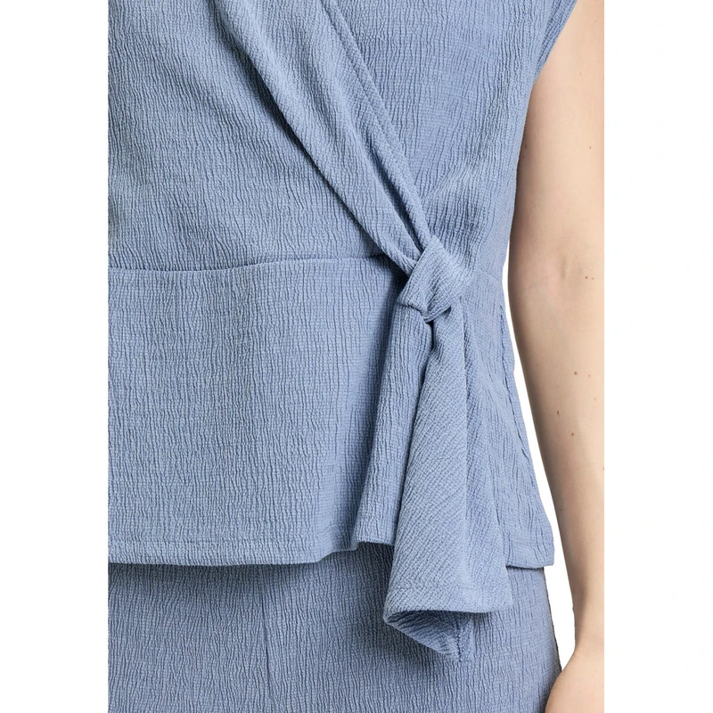 Dames Top 20077250 Cartoon MIDDEN BLAUW