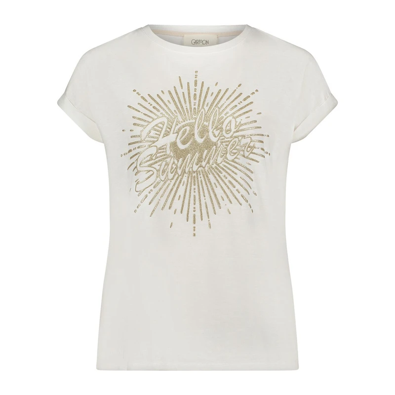 Dames Top 20347549 Cartoon GOUD