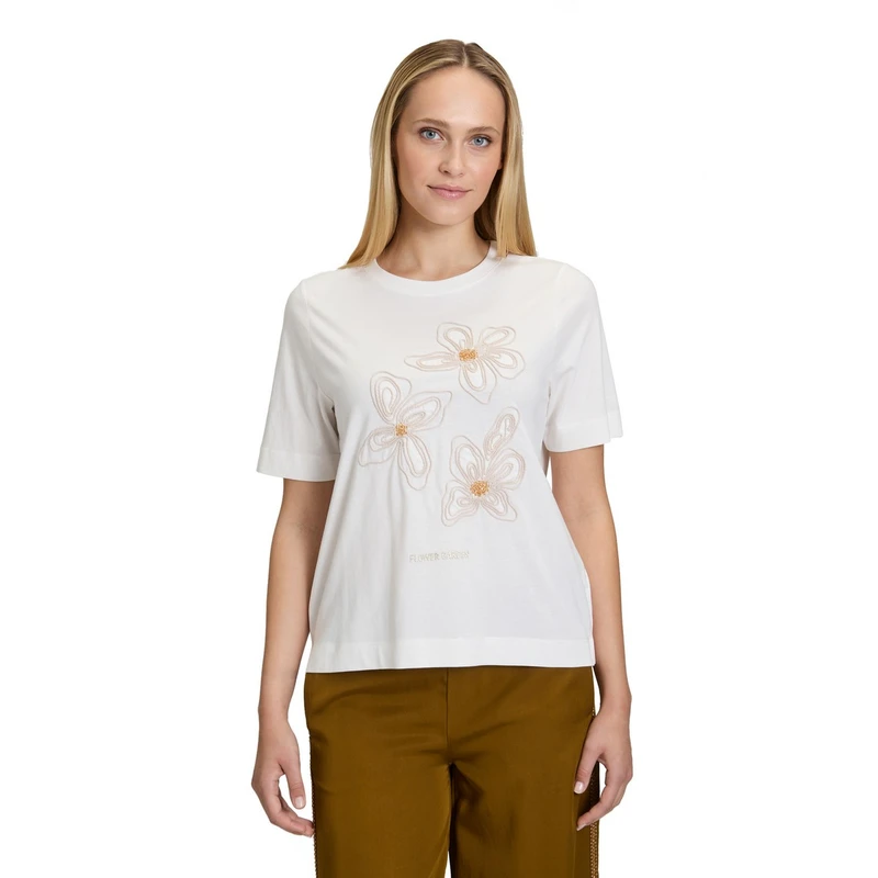 Dames Top 20897303 Cartoon ECRU