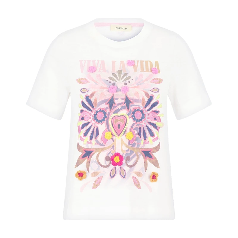 Dames Top 20907304 Cartoon ROZE