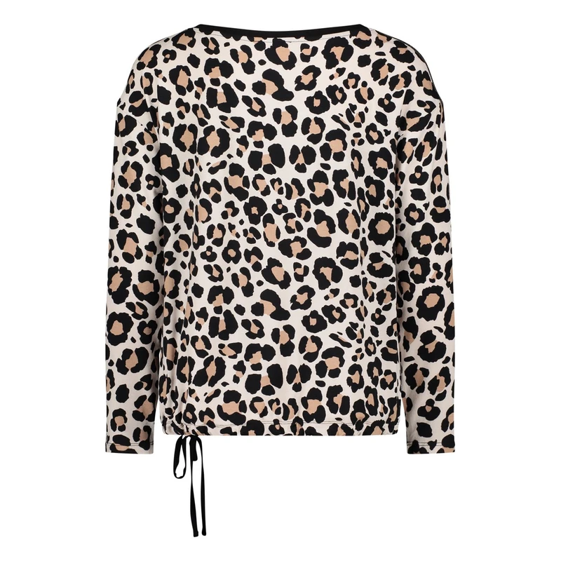 Dames Top 22458040 Betty-So Cosy BRUIN DESSIN