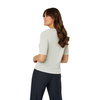 Dames Top 24175 R-hals km lurex