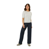 Dames Top 24175 R-hals km lurex