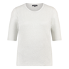 Dames Top 24175 R-hals km lurex
