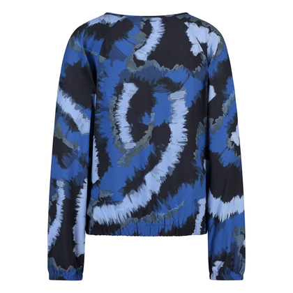 Dames Top 24179 blouson dessin