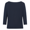 Dames Top 24183 top 3/4mw cupro drape