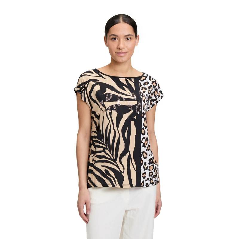 Dames Top 24341273 Betty Barclay ZWART DESSIN