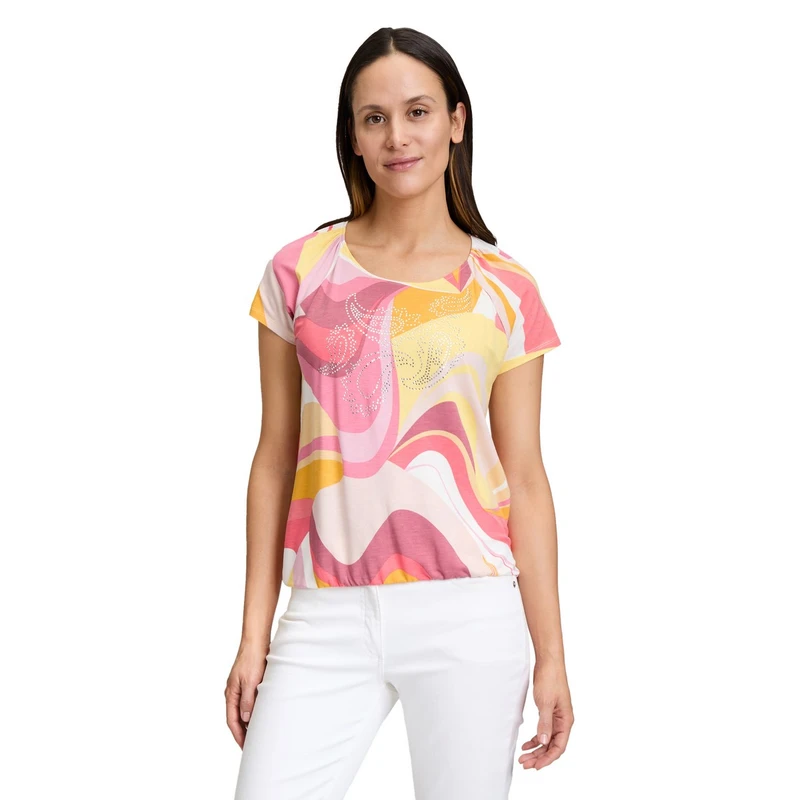 Dames Top 24471280 Betty Barclay PAARS DESSIN