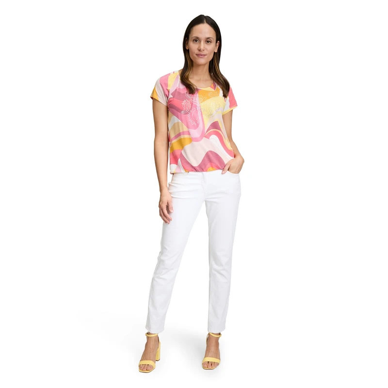 Dames Top 24471280 Betty Barclay PAARS DESSIN