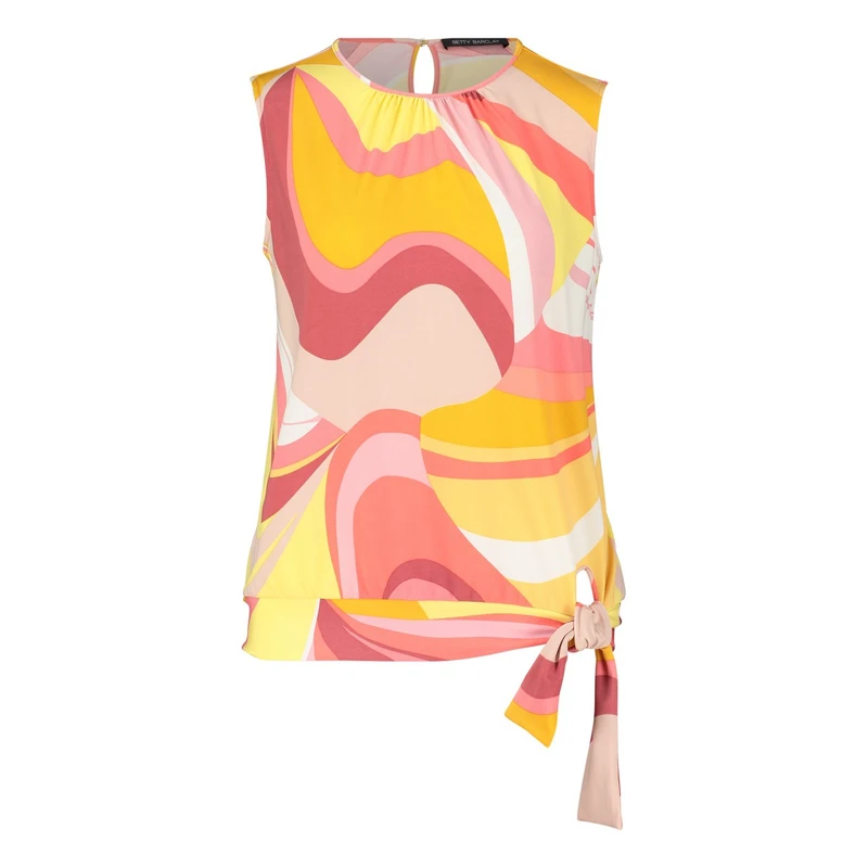 Dames Top 24501223 Betty Barclay PAARS DESSIN
