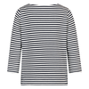 Dames Top 25021 top ls stripe structure