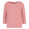 Dames Top 25021 top ls stripe structure