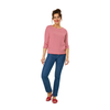 Dames Top 25021 top ls stripe structure