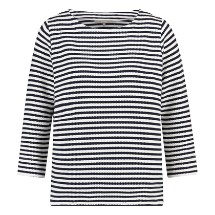 Dames Top 25021 top ls stripe structure