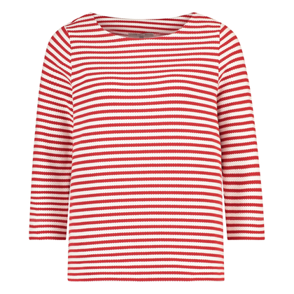 Dames Top 25021 top ls stripe structure