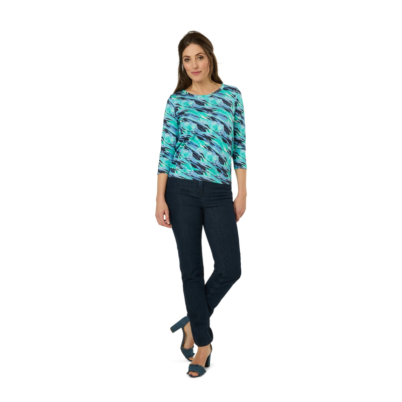 Dames Top 25036 Les Copines AQUA