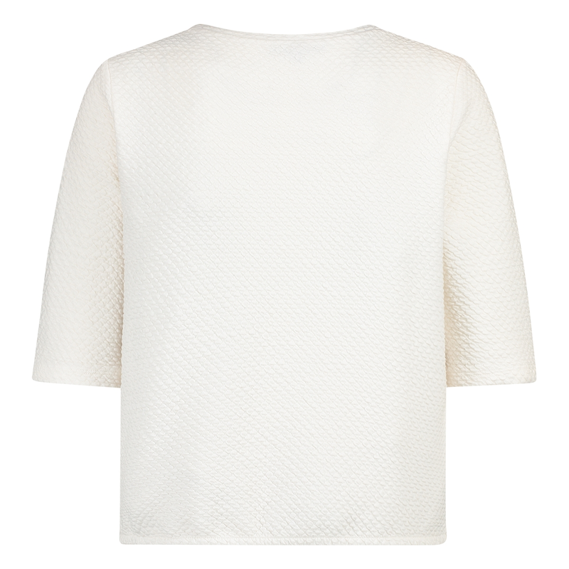 Dames Top 25041 Les Copines OFF-WHITE