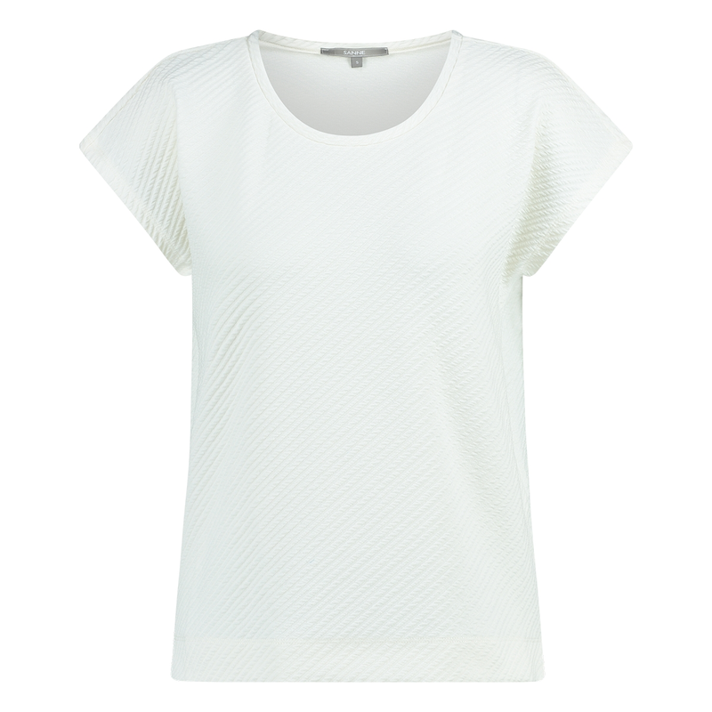 Dames Top 25047 Sanne OFF-WHITE
